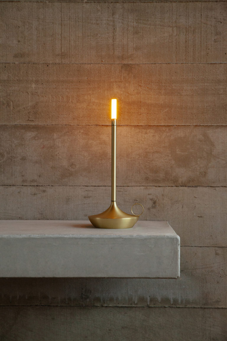 Frendorf | Graypants Wick Type wiederaufladbare Tischlampe