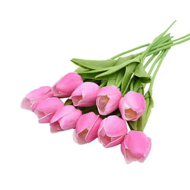 10 Köpfe Tulpen Künstliche Blumen