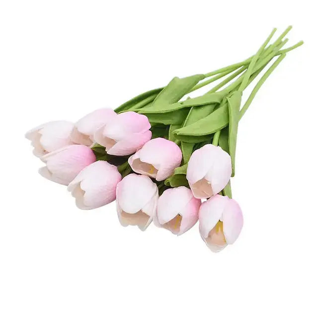 10 Köpfe Tulpen Künstliche Blumen