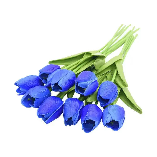 10 Köpfe Tulpen Künstliche Blumen