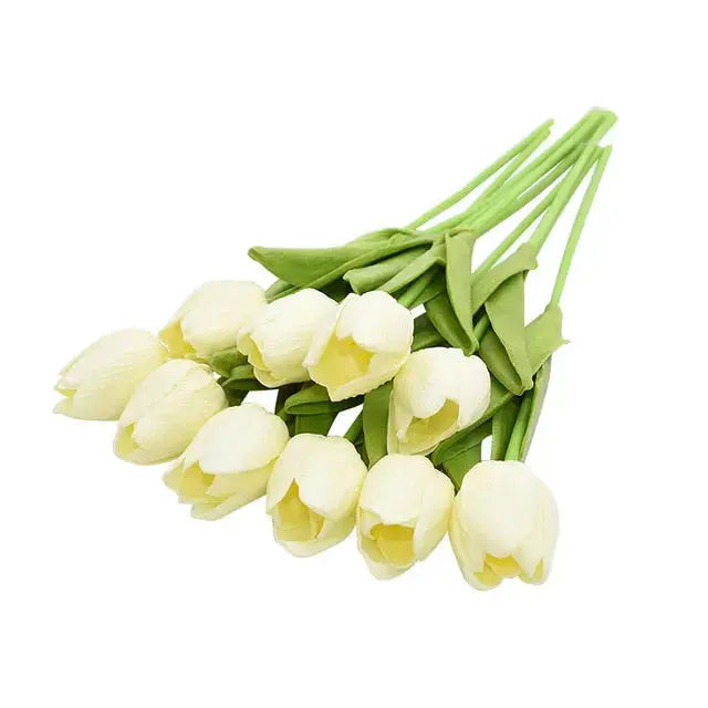 10 Köpfe Tulpen Künstliche Blumen