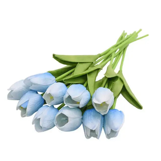 10 Köpfe Tulpen Künstliche Blumen