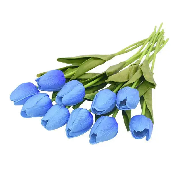 10 Köpfe Tulpen Künstliche Blumen