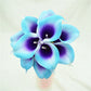 10 marineblaue Calla-Lilien PU Real Touch Blumen Hochzeitsdekoration Sträuße Tischdekoration Kunstblumen Wohnkultur