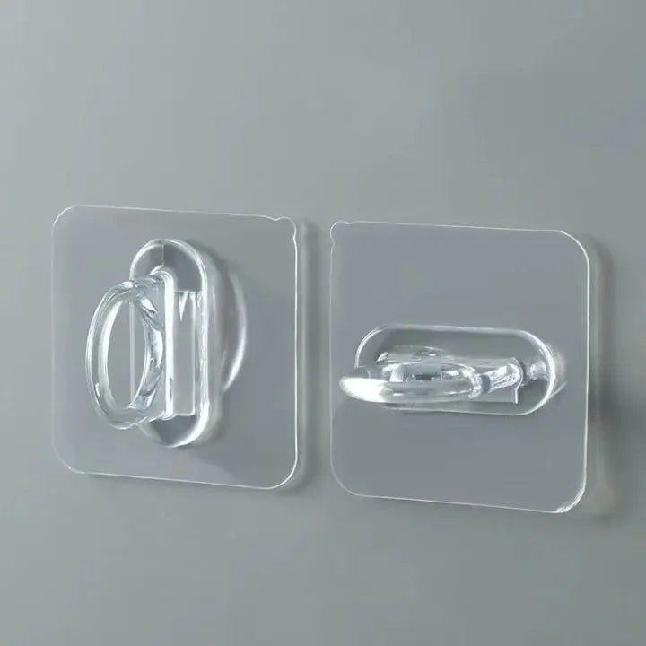 Frendorf | 10 Stück | Selbstklebende runde Wandhaken – vielseitig nutzbar