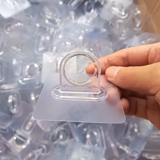 Frendorf | 10 Stück | Selbstklebende runde Wandhaken – vielseitig nutzbar