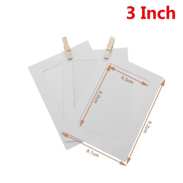 Frendorf | 10-Teilig:  3 Zoll DIY Kreativer Wandhängender Foto Rahmen