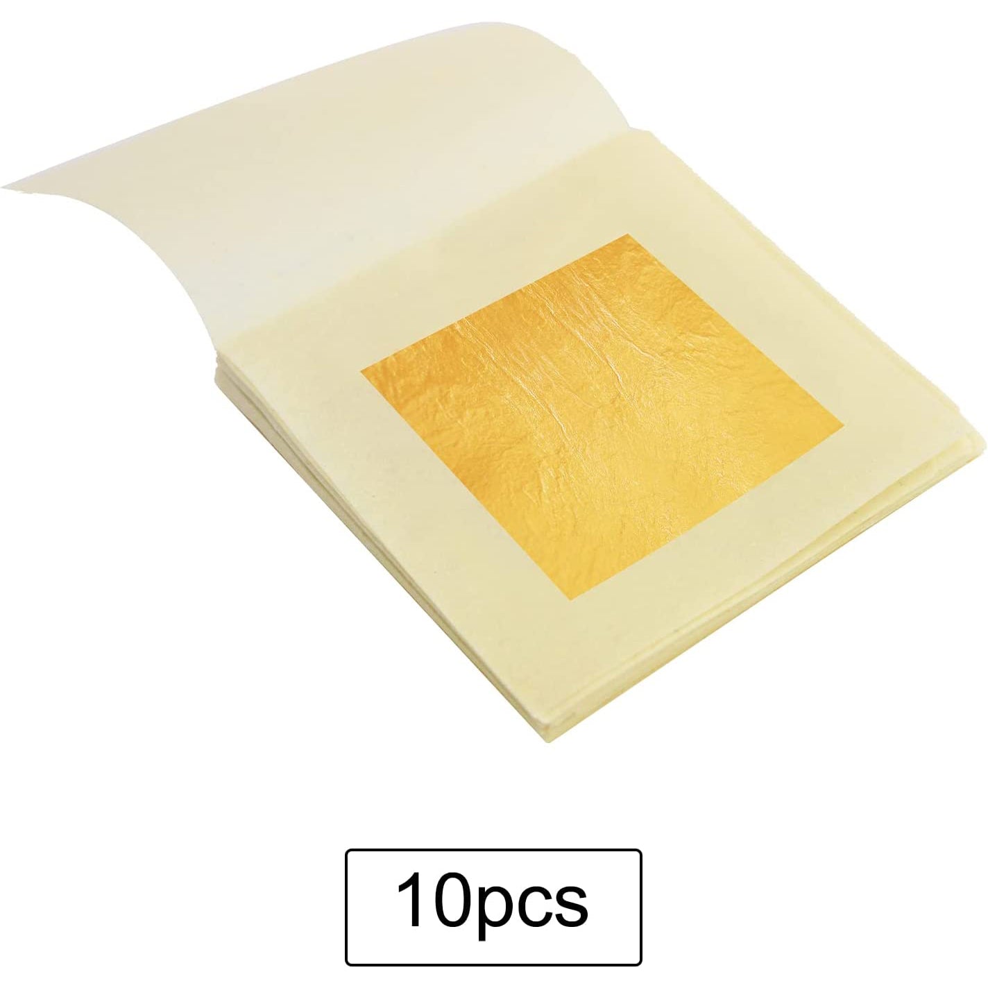 Frendorf | 10-Teilig: 4,33 cm essbare Goldblattblätter