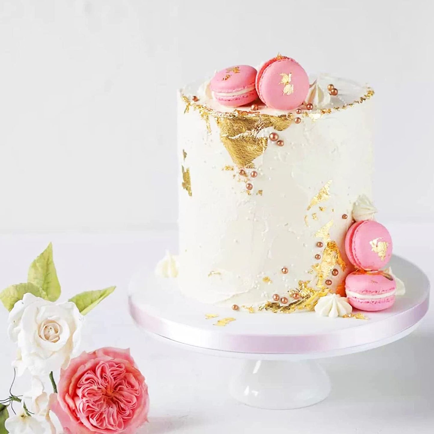 Frendorf | 10-Teilig: 4,33 cm essbare Goldblattblätter