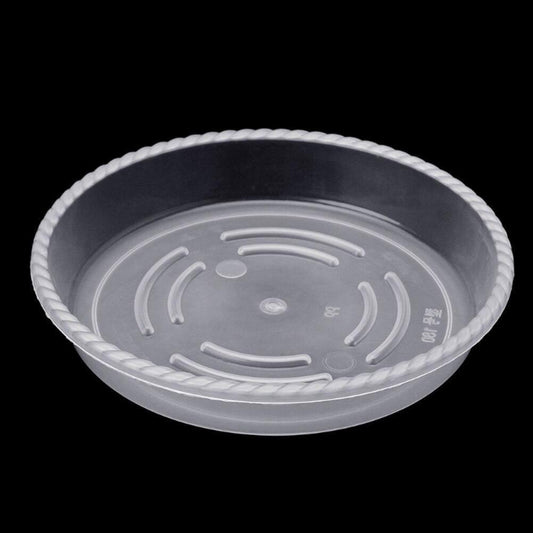 Frendorf | PlanterShield 10-teiliges Transparentes Kunststoff-Untersetzer-Set | Pflanzenschutz für Zuhause und Garten