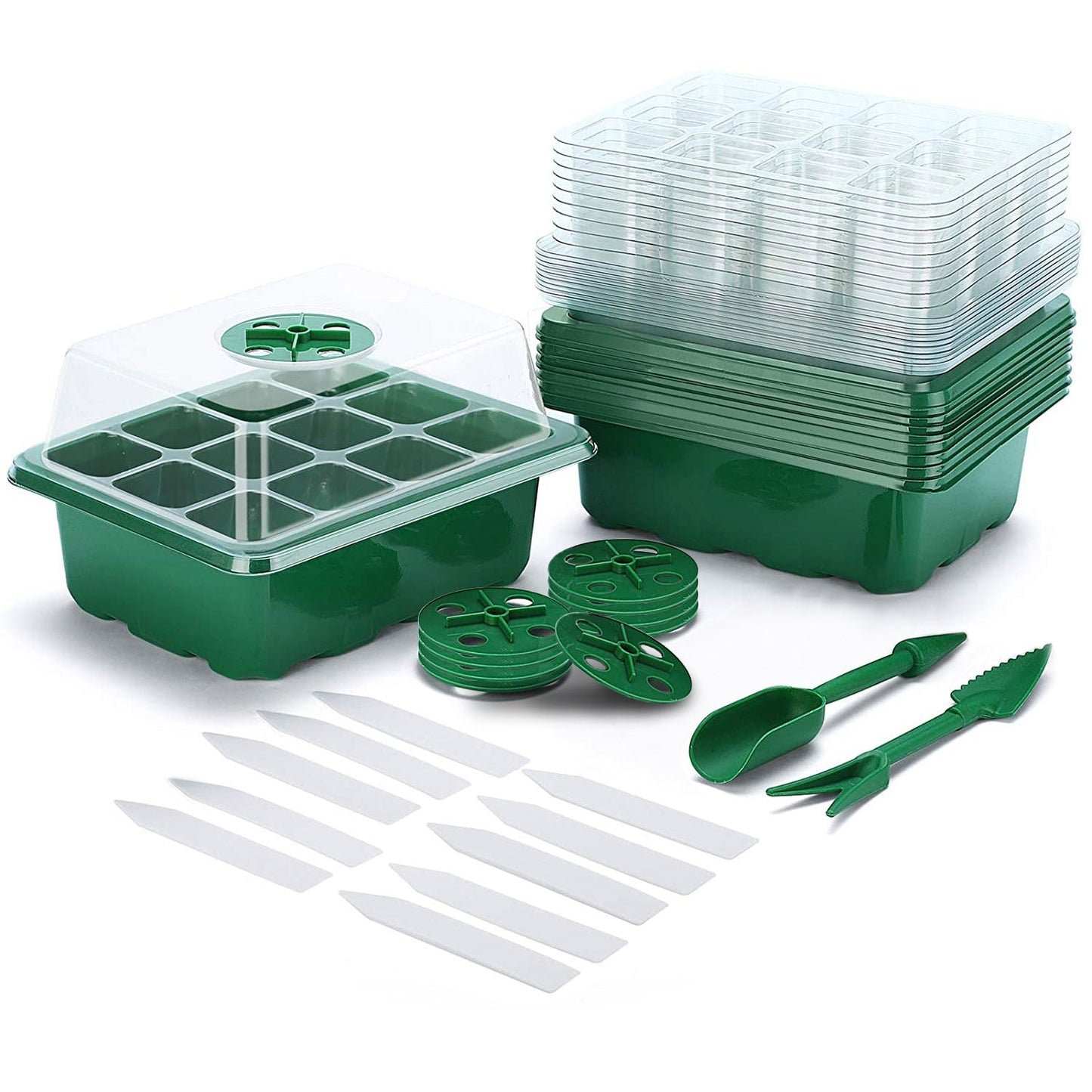 Frendorf | 10-teiligen: Wiederverwendbares Saatstarter-Tablettset