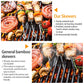 Frendorf | 10-teilig: 16" BBQ-Spieße