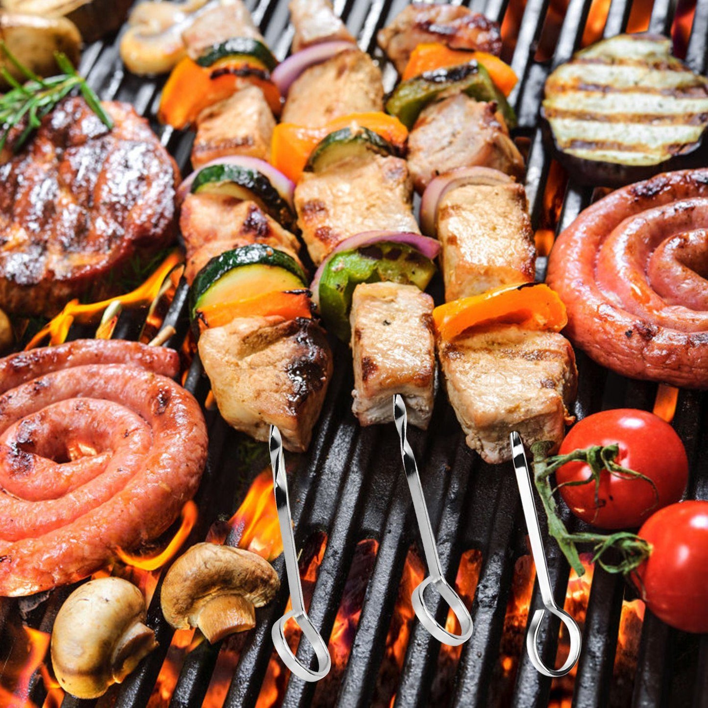 Frendorf | 10-teilig: 16" BBQ-Spieße