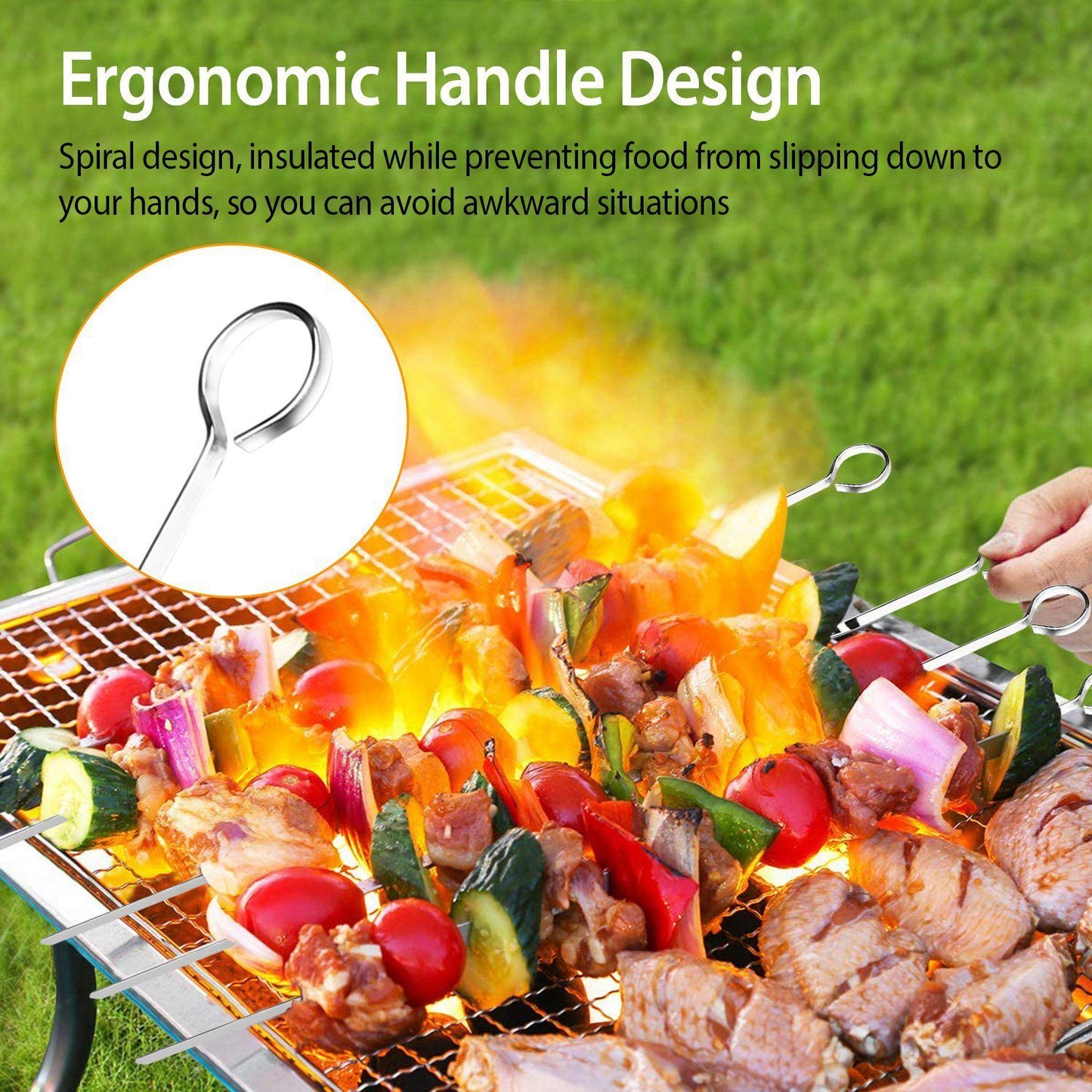Frendorf | 10-teilig: 16" BBQ-Spieße