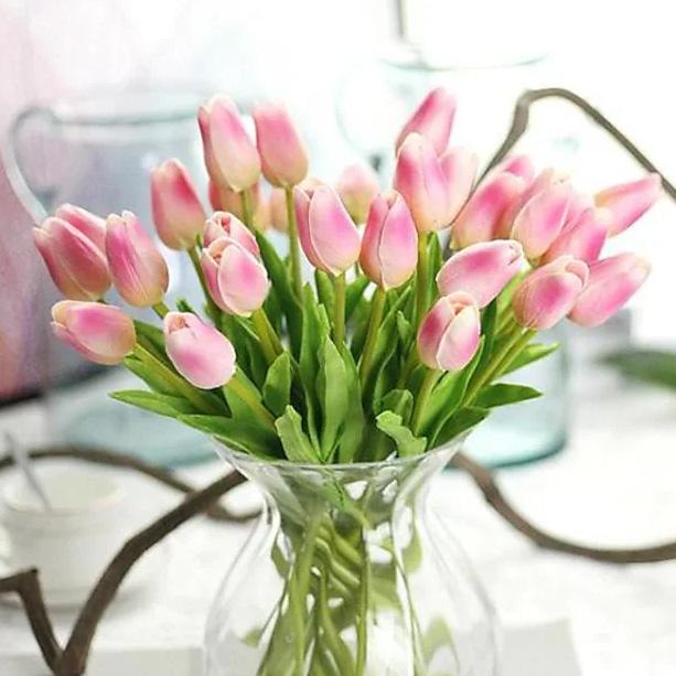 Frendorf | 10 Teile: PU Modern Style Blumenarrangement Tisch Blumenstrauß