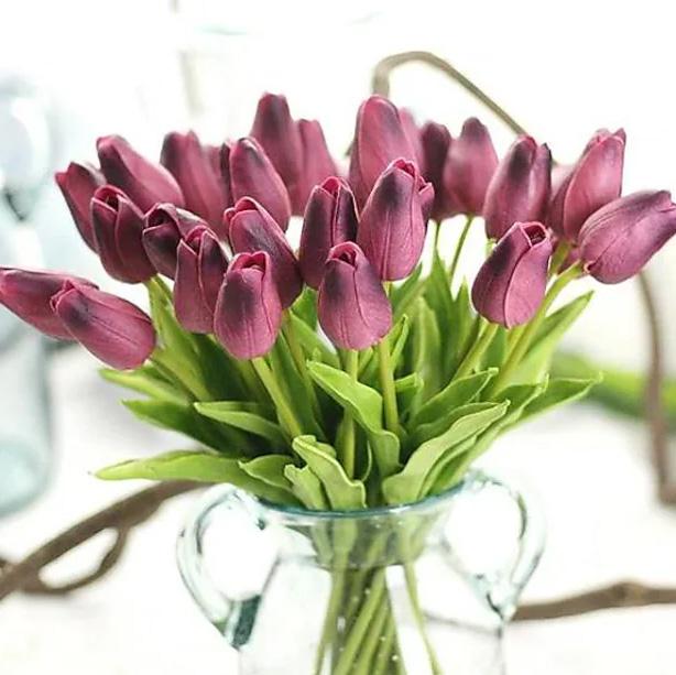 Frendorf | 10 Teile: PU Modern Style Blumenarrangement Tisch Blumenstrauß