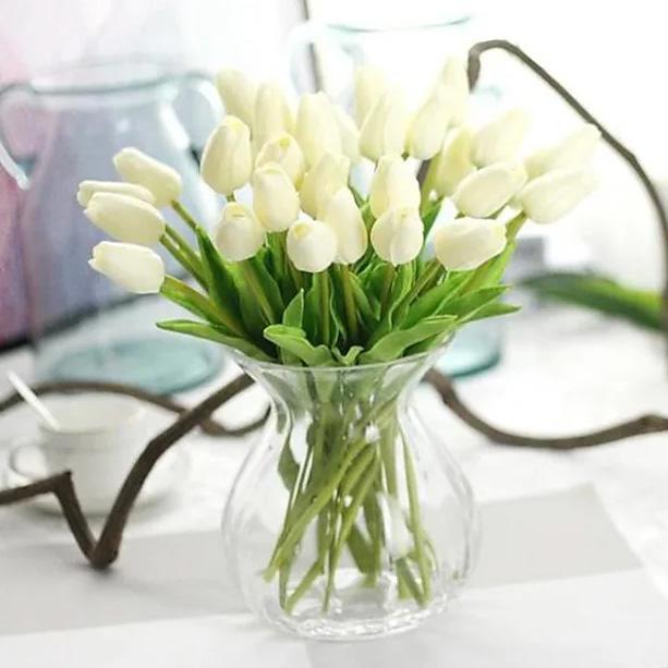 Frendorf | 10 Teile: PU Modern Style Blumenarrangement Tisch Blumenstrauß