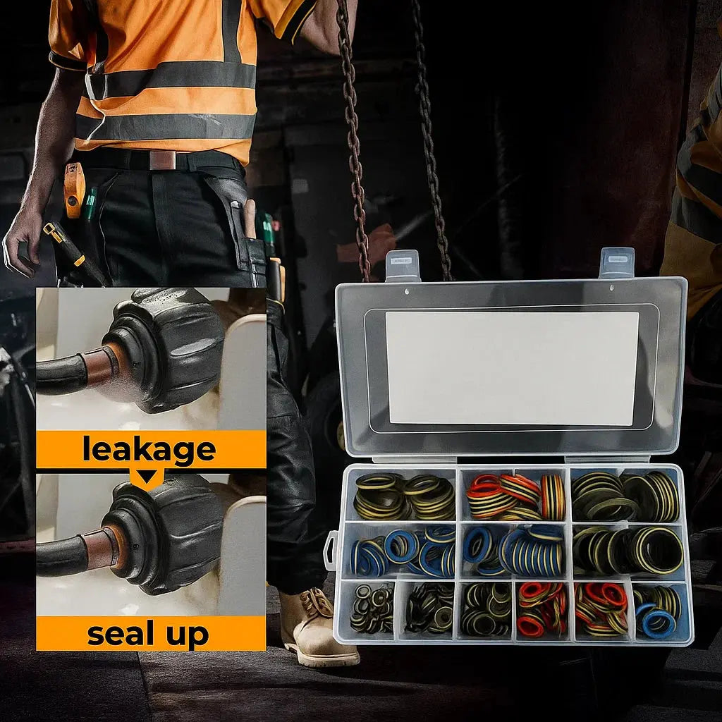 Frendorf | 100 Stück Gummidichtungsscheiben Sortiertes Dichtungssatz