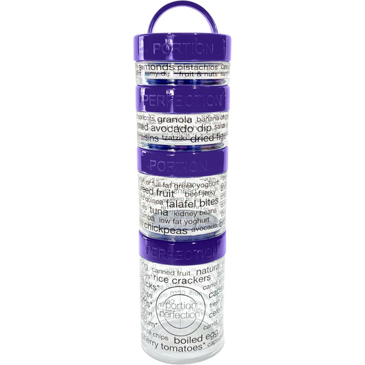 Frendorf | 100-Kalorien Snack-Portionierungsbehälter - Stapelbares Set