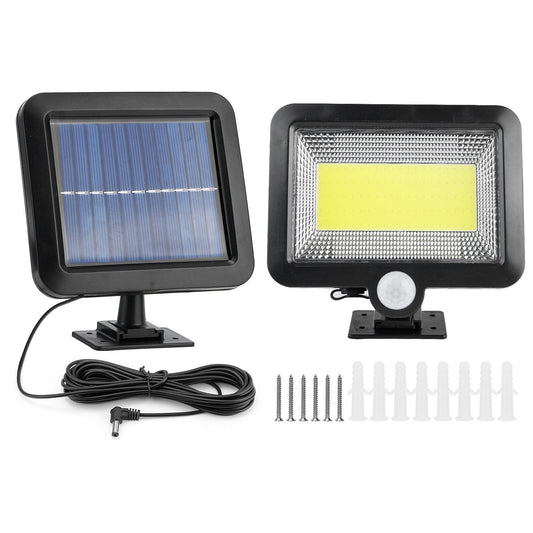 Frendorf | 100 LED Solarbetriebene Wandlichter Außen