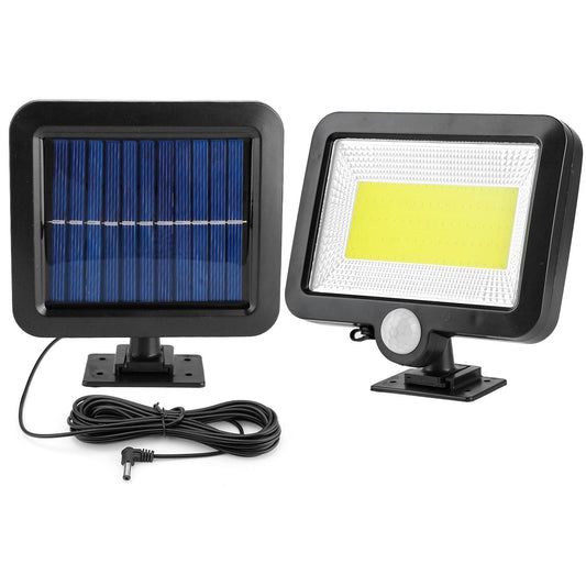 Frendorf | 100 LED Solarbetriebene Wandlichter Außen
