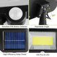 Frendorf | 100 LED Solarbetriebene Wandlichter Außen