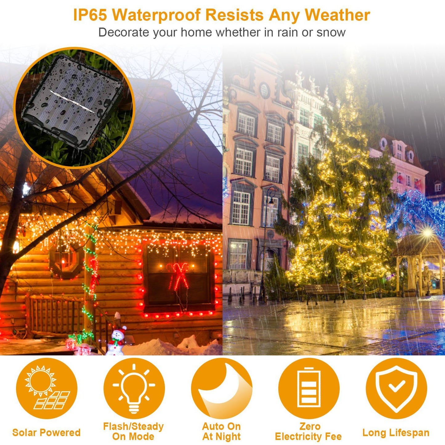 Frendorf | 100 LEDs Solar Lichterkette