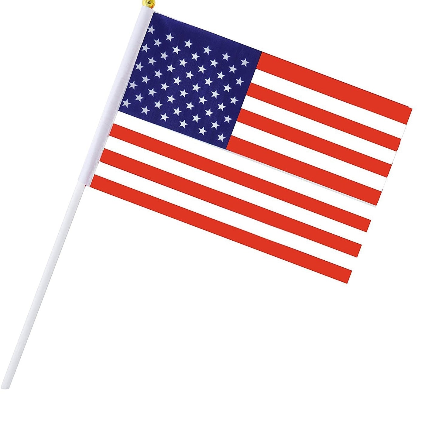 Frendorf | 100-Pack: Handheld Kleine Miniatur Amerikanische Flagge