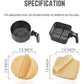 Frendorf | 100-Stück: Air Fryer Pergamentpapier