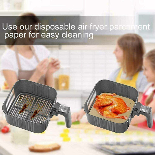 Frendorf | 100-Stück: Air Fryer Pergamentpapier