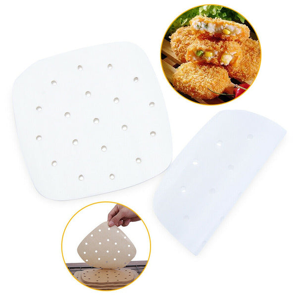 Frendorf | 100-Stück: Air Fryer Pergamentpapier