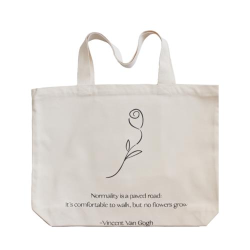 Frendorf | benutzerdefiniertes 12oz-Leinenmaterial Logo Übergröße Damen Große Wochenende Leinen Baumwolle Einkaufstasche Frauen Mode Handtasche