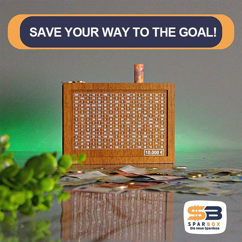 Frendorf | Holzsparbuchse mit gravierten Figuren