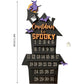 Frendorf | Holz Adventskalender Countdown zu Halloween/Weihnachten
