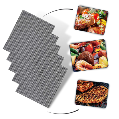 Frendorf | Teflon Antihaft BBQ Grill Mesh Matte für wiederverwendbare Reinigung