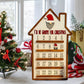 Frendorf | Holz Adventskalender Countdown zu Halloween/Weihnachten