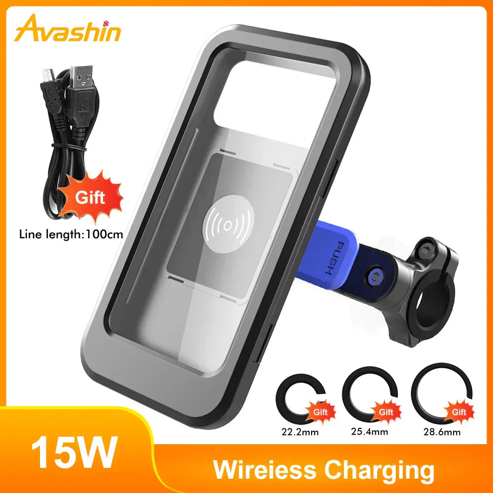 Frendorf | 15W Power Bank Wasserdicht Fahrradlenker Telefonhalter