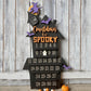 Frendorf | Holz Adventskalender Countdown zu Halloween/Weihnachten