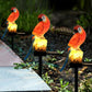 Frendorf | Garten-Eule-Papagei-Statue LED Solarlicht Außen wasserdicht Rasenlampe