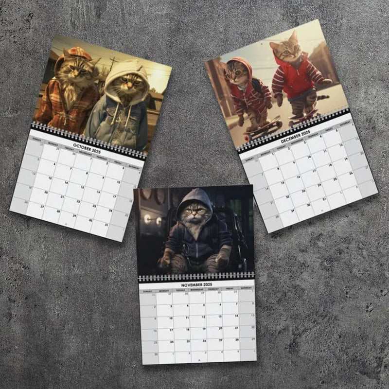 Frendorf | 2025 Thug Cat Kalender