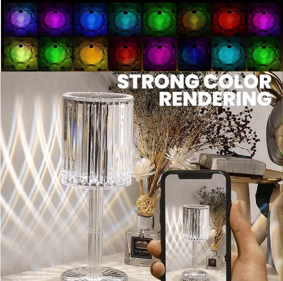 Frendorf | Berührungsteuerung Gatsby Kristalllampe