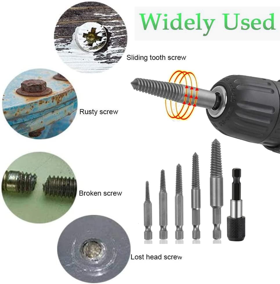 Frendorf | Beschädigter Schraubenausdreher und gebrochener Bolzenausdreher Set