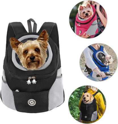 Frendorf | Hundetrage-Rucksack Welpentasche Kleine Haustier-Fronttasche mit Atmungsaktivem