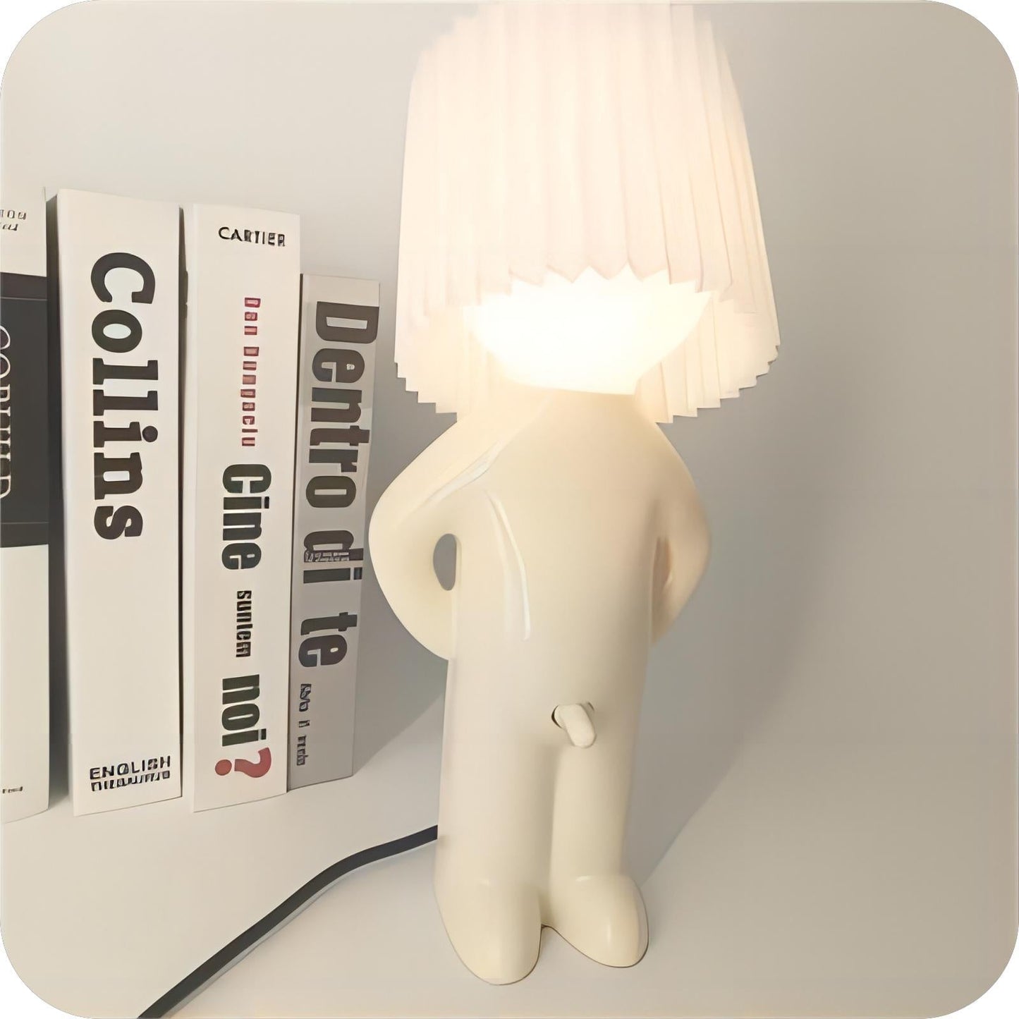 Lustige kabellose Lampe | Lange Batterielebensdauer - Milla