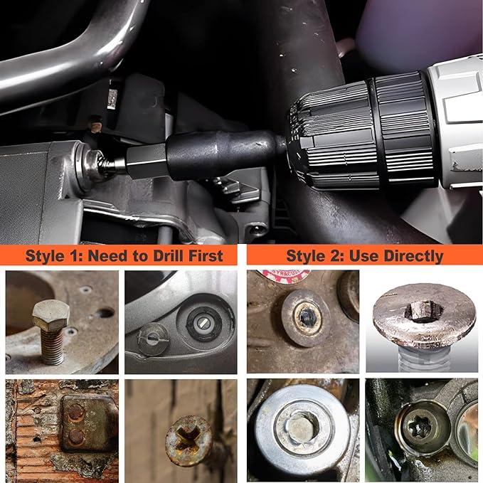 Frendorf | 25 Stück Schraubenausdreher Set Multi