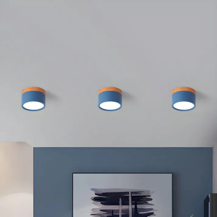 Skandinavische LED Deckenleuchte für einen schlanken Look