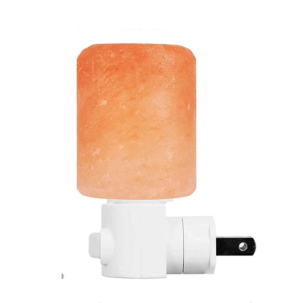 Naturkristall Himalaya Salzlampe | Stecker Nachttischlampe
