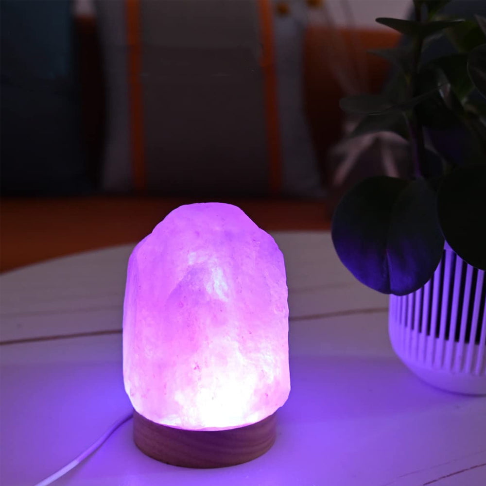 Salzlampe Multicolor