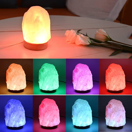 Salzlampe Multicolor