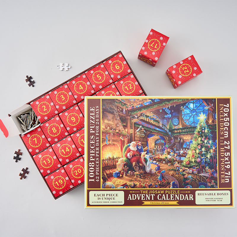 Frendorf | Adventskalender Weihnachts-Puzzle